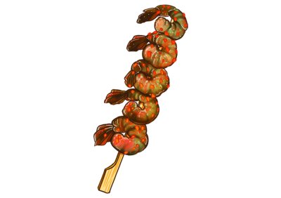 FROZEN RAW SWEET CHILLI SHRIMP SKEWER