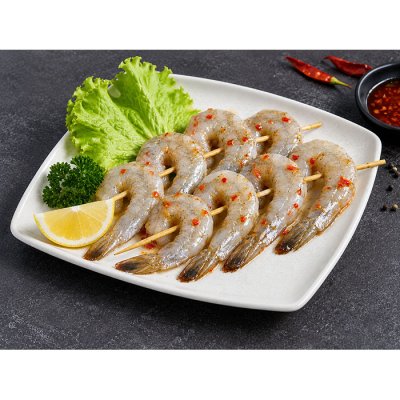 TÔM XIÊN SỐT CHILLI NGỌT ĐÔNG LẠNH